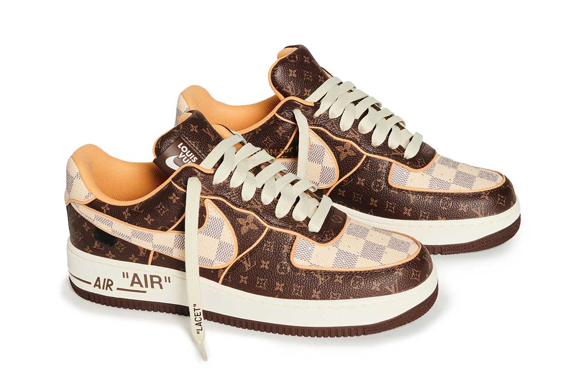 Louis Vuitton's Spring 2022 Men's Collection Gives Nike's Iconic Air Force 1  a Makeover