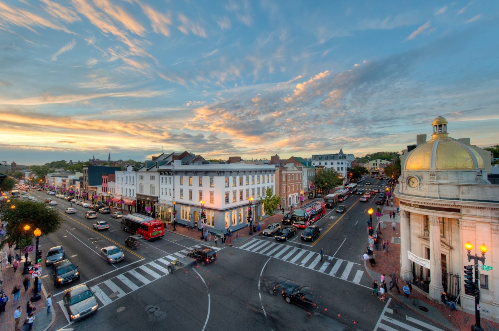 tourist map of georgetown dc