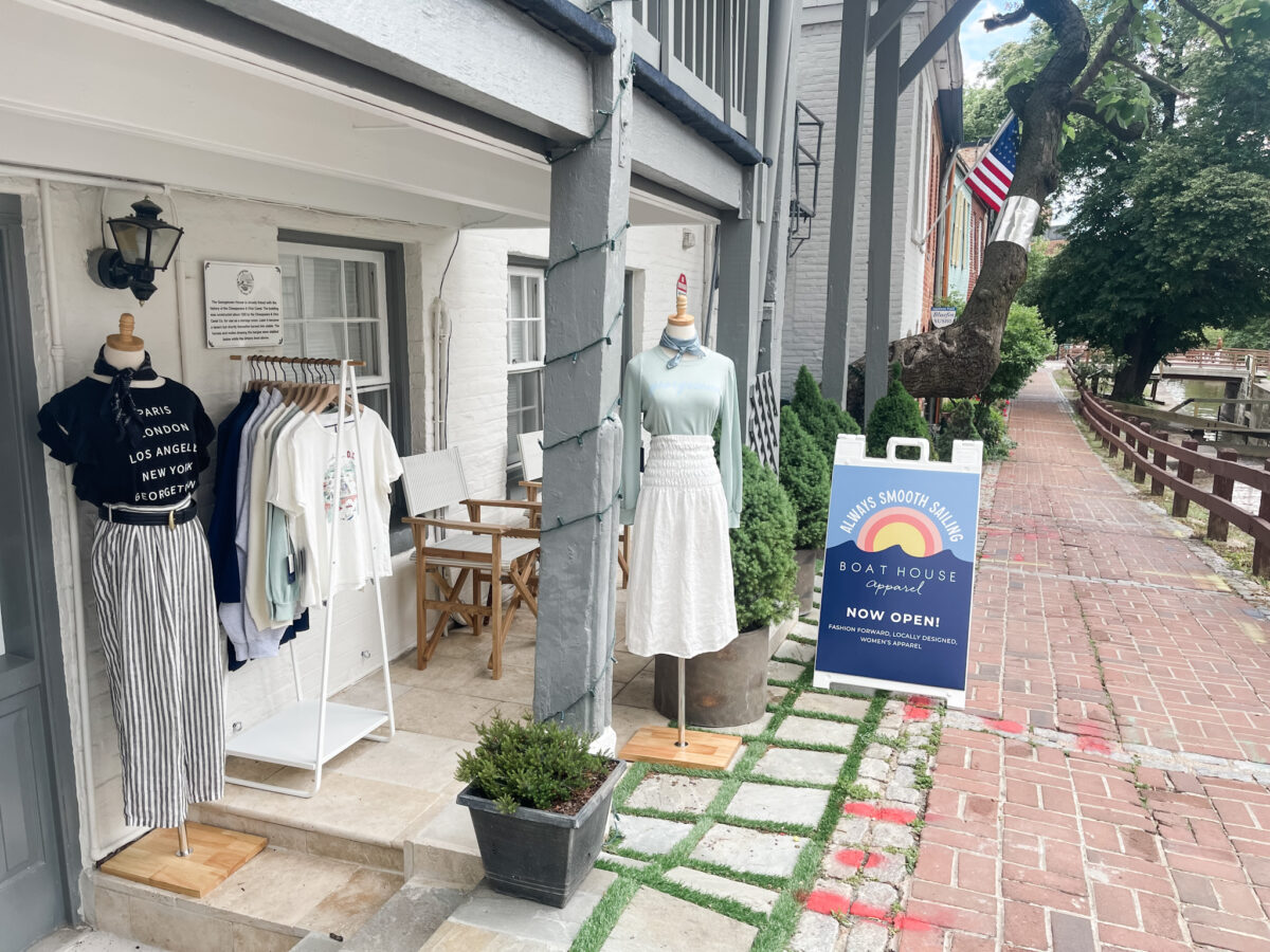 Boat House Apparel Boutique Opens Along Canal  Georgetown DC - Explore  Georgetown in Washington, DC